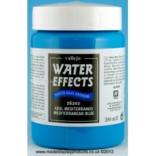 Vallejo Water Effects Mediterranean Blue